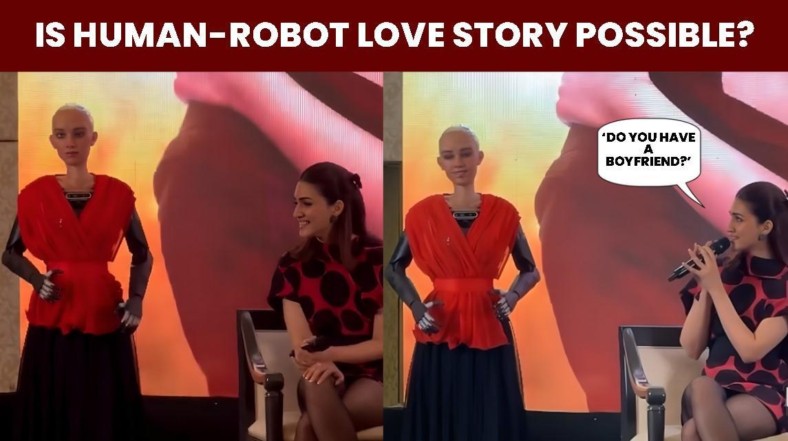 Teri Baaton Mein Aisa Uljha Jiya: कृति ने रोबोट से पूछी उसकी लव स्टोरी, फैंस के उड़े होश